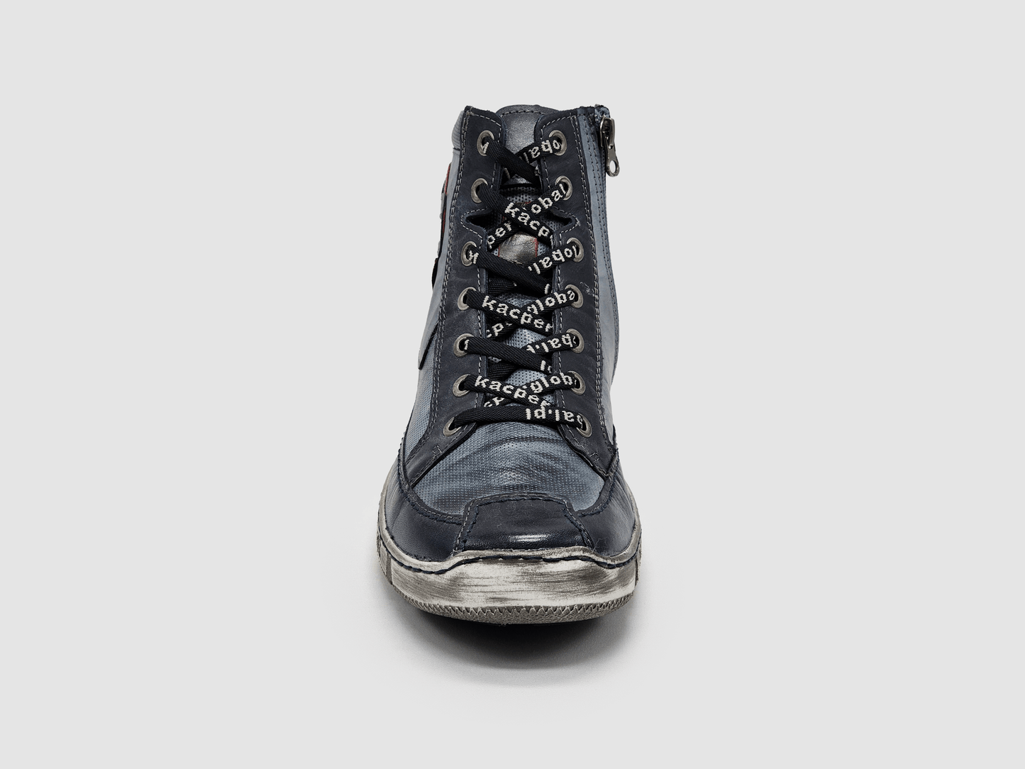 
                  
                    Men's Comfort Zip-Up Leather Boots - Kacper Global Shoes 
                  
                