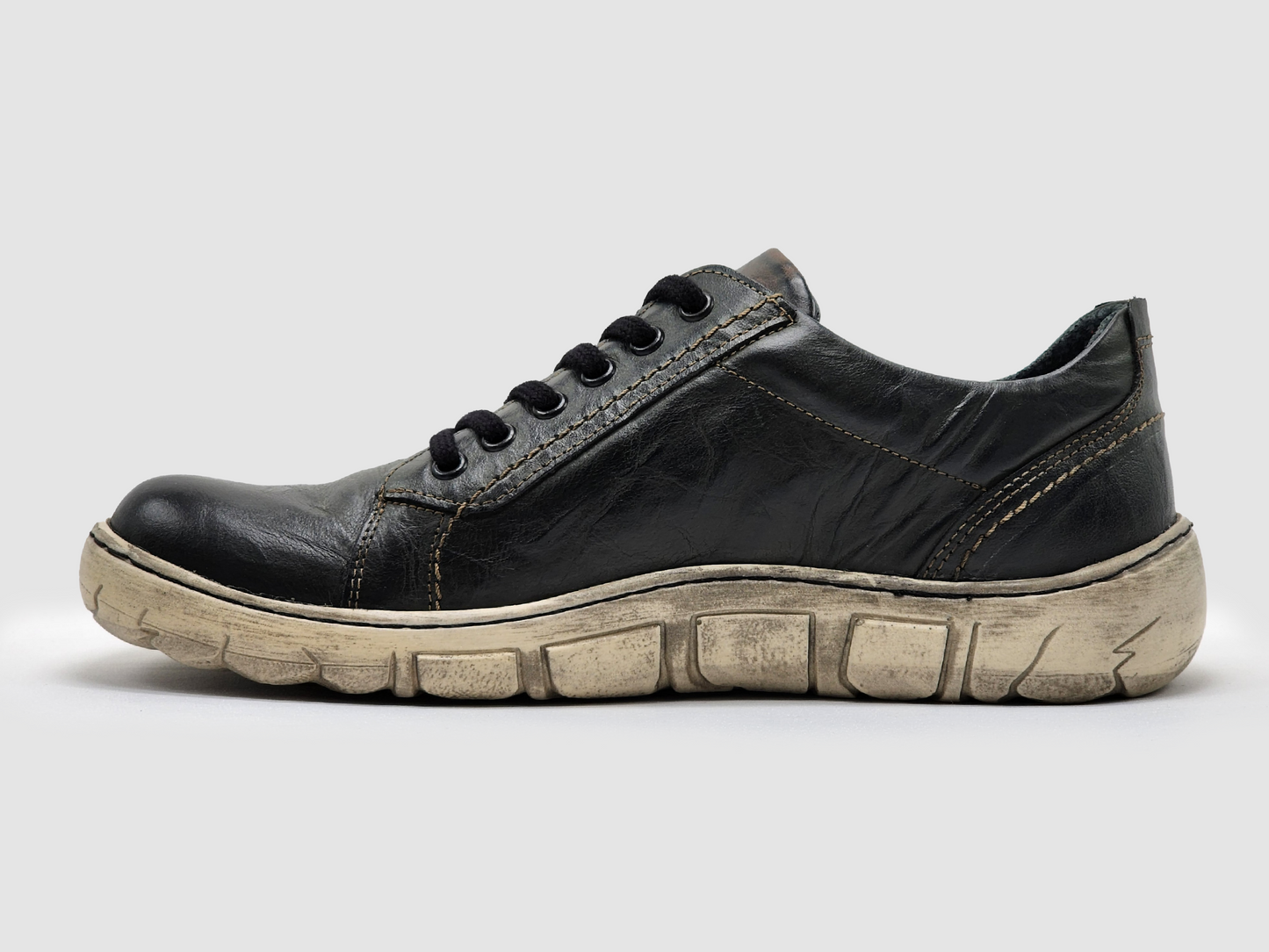 Men's Original Zip-Up Leather Shoes - Kacper Global Shoes 