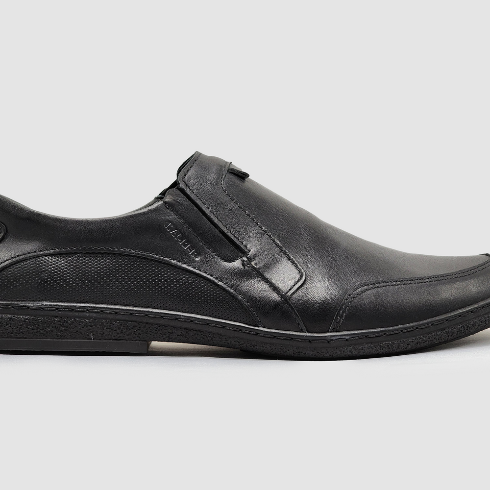 Men's Essential Leather Loafers - Kacper Global Shoes 