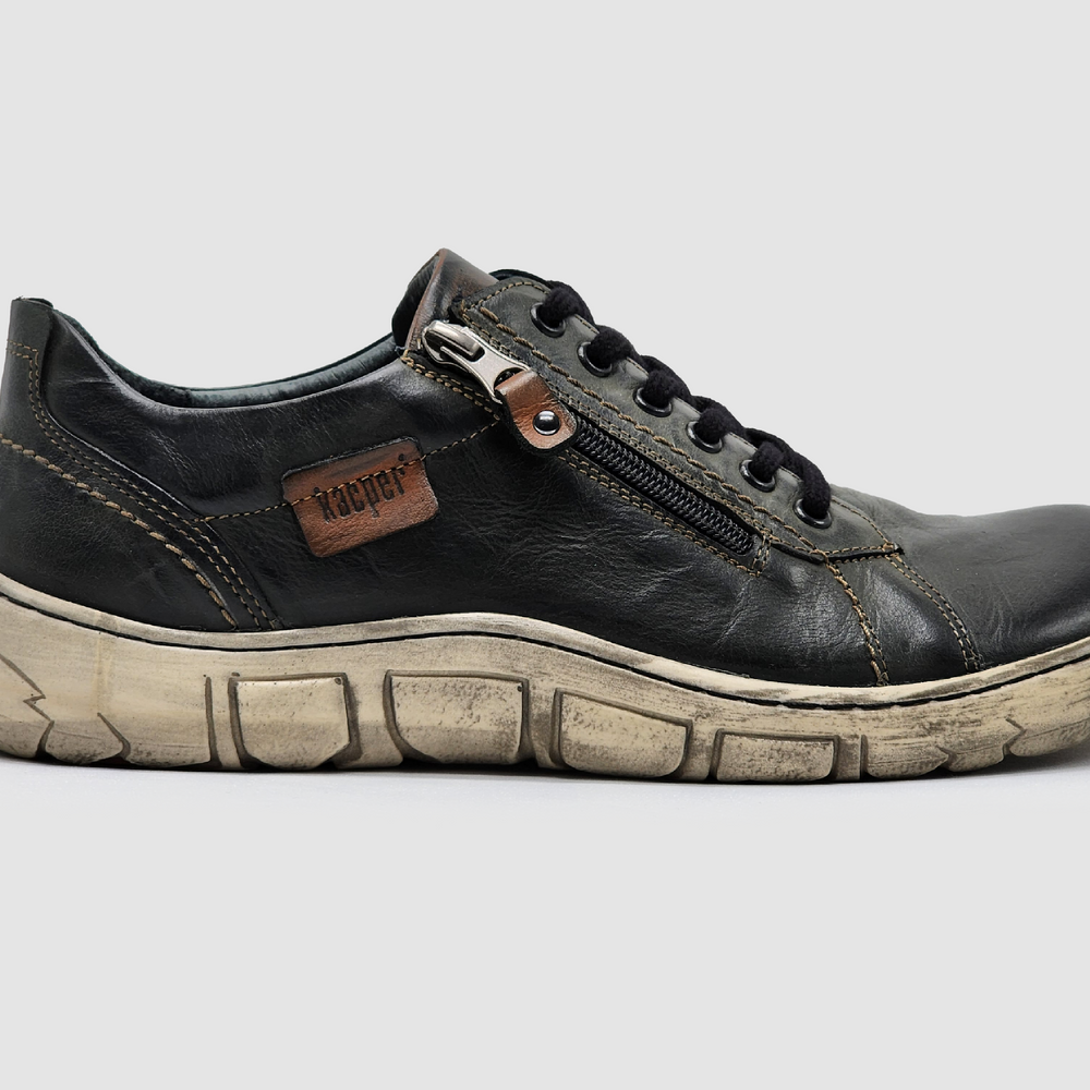 Men's Original Zip-Up Leather Shoes - Kacper Global Shoes 